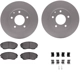 Purchase Top-Quality DYNAMIC FRICTION COMPANY - 4312-80004 - Front Disc Brake Kit pa5