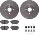 Purchase Top-Quality DYNAMIC FRICTION COMPANY - 4312-80008 - Front Disc Brake Kit pa3