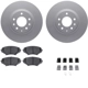 Purchase Top-Quality DYNAMIC FRICTION COMPANY - 4312-80014 - Front Disc Brake Kit pa1