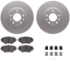 Purchase Top-Quality DYNAMIC FRICTION COMPANY - 4312-80014 - Front Disc Brake Kit pa5
