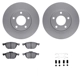 Purchase Top-Quality DYNAMIC FRICTION COMPANY - 4312-80016 - Front Disc Brake Kit pa1