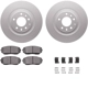 Purchase Top-Quality DYNAMIC FRICTION COMPANY - 4312-80026 - Front Disc Brake Kit pa2