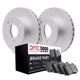 Purchase Top-Quality DYNAMIC FRICTION COMPANY - 4312-80027 - Front Disc Brake Kit pa1
