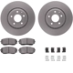 Purchase Top-Quality DYNAMIC FRICTION COMPANY - 4312-80027 - Front Disc Brake Kit pa3
