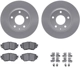 Purchase Top-Quality DYNAMIC FRICTION COMPANY - 4312-80043 - Front Disc Brake Kit pa1