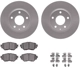Purchase Top-Quality DYNAMIC FRICTION COMPANY - 4312-80043 - Front Disc Brake Kit pa4