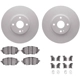 Purchase Top-Quality DYNAMIC FRICTION COMPANY - 4312-80045 - Front Disc Brake Kit pa5