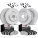 Purchase Top-Quality DYNAMIC FRICTION COMPANY - 4314-03003 - Front and Rear Disc Brake Kit pa1