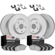 Purchase Top-Quality DYNAMIC FRICTION COMPANY - 4314-13029 - Front & Rear Disc Brake Kit pa1