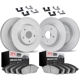 Purchase Top-Quality DYNAMIC FRICTION COMPANY - 4314-63050 - Front & Rear Disc Brake Kit pa1
