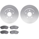 Purchase Top-Quality DYNAMIC FRICTION COMPANY - 4502-01012 - Front Disc Brake Kit pa1