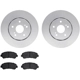 Purchase Top-Quality DYNAMIC FRICTION COMPANY - 4502-01015 - Disc Brake Kit pa1