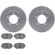 Purchase Top-Quality DYNAMIC FRICTION COMPANY - 4502-01019 - Front Disc Brake Kit pa1