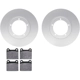 Purchase Top-Quality DYNAMIC FRICTION COMPANY - 4502-02023 - Front Disc Brake Kit pa1