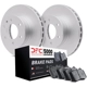 Purchase Top-Quality DYNAMIC FRICTION COMPANY - 4502-03043 - Front Disc Brake Kit pa1