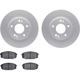 Purchase Top-Quality DYNAMIC FRICTION COMPANY - 4502-03099 - Front Disc Brake Kit pa2