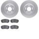 Purchase Top-Quality DYNAMIC FRICTION COMPANY - 4502-03109 - Front Disc Brake Kit pa1