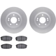 Purchase Top-Quality DYNAMIC FRICTION COMPANY - 4502-03110 - Front Disc Brake Kit pa1