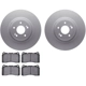Purchase Top-Quality DYNAMIC FRICTION COMPANY - 4502-03132 - Front Disc Brake Kit pa1
