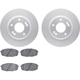 Purchase Top-Quality DYNAMIC FRICTION COMPANY - 4502-03141 - Front Disc Brake Kit pa2