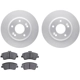 Purchase Top-Quality DYNAMIC FRICTION COMPANY - 4502-03144 - Front Disc Brake Kit pa1