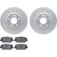 Purchase Top-Quality DYNAMIC FRICTION COMPANY - 4502-03164 - Front Disc Brake Kit pa1