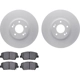 Purchase Top-Quality DYNAMIC FRICTION COMPANY - 4502-03167 - Front Disc Brake Kit pa2