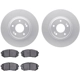 Purchase Top-Quality DYNAMIC FRICTION COMPANY - 4502-03170 - Front Disc Brake Kit pa1