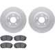 Purchase Top-Quality DYNAMIC FRICTION COMPANY - 4502-03173- Front Disc Brake Kit pa2