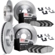Purchase Top-Quality DYNAMIC FRICTION COMPANY - 4502-11036 - Front Disc Brake Kit pa1