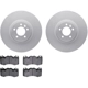 Purchase Top-Quality DYNAMIC FRICTION COMPANY - 4502-11057 - Disc Brake Kit pa1