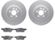 Purchase Top-Quality DYNAMIC FRICTION COMPANY - 4502-11065 - Front Disc Brake Kit pa1