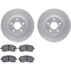 Purchase Top-Quality DYNAMIC FRICTION COMPANY - 4502-13047 - Front Disc Brake Kit pa1