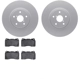 Purchase Top-Quality DYNAMIC FRICTION COMPANY - 4502-13054 - Front  Disc Brake Kit pa1