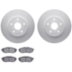 Purchase Top-Quality DYNAMIC FRICTION COMPANY - 4502-13069 - Front Disc Brake Kit pa1