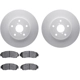 Purchase Top-Quality DYNAMIC FRICTION COMPANY - 4502-13070 - Front Disc Brake Kit pa1