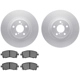 Purchase Top-Quality DYNAMIC FRICTION COMPANY - 4502-13074 - Front Disc Brake Kit pa1