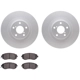 Purchase Top-Quality DYNAMIC FRICTION COMPANY - 4502-13078 - Front Disc Brake Kit pa1