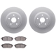 Purchase Top-Quality DYNAMIC FRICTION COMPANY - 4502-13079 - Front Disc Brake Kit pa1