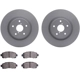 Purchase Top-Quality DYNAMIC FRICTION COMPANY - 4502-13087 - Disc Brake Kit pa1