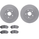 Purchase Top-Quality DYNAMIC FRICTION COMPANY - 4502-13090 - Front Disc Brake Kit pa1