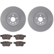 Purchase Top-Quality DYNAMIC FRICTION COMPANY - 4502-20058 - Front Disc Brake Kit pa1