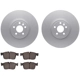 Purchase Top-Quality DYNAMIC FRICTION COMPANY - 4502-20060 - Front Disc Brake Kit pa1