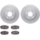 Purchase Top-Quality DYNAMIC FRICTION COMPANY - 4502-21044 - Disc Brake Kit pa1