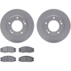 Purchase Top-Quality DYNAMIC FRICTION COMPANY - 4502-21057 - Disc Brake Kit pa1