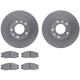 Purchase Top-Quality DYNAMIC FRICTION COMPANY - 4502-21060 - Front Disc Brake Kit pa1