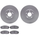 Purchase Top-Quality DYNAMIC FRICTION COMPANY - 4502-21070 - Front Disc Brake Kit pa1