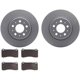 Purchase Top-Quality DYNAMIC FRICTION COMPANY - 4502-26010 - Ensemble de disque de frein avant pa1