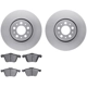 Purchase Top-Quality DYNAMIC FRICTION COMPANY - 4502-27081 - Front Disc Brake Kit pa1