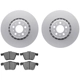 Purchase Top-Quality DYNAMIC FRICTION COMPANY - 4502-27083 - Front Disc Brake Kit pa1